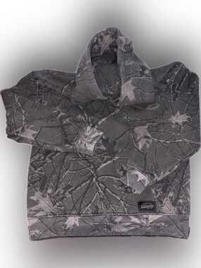 Brooklyn Cloth Work Wear Gray Camo Pullover Hoodie